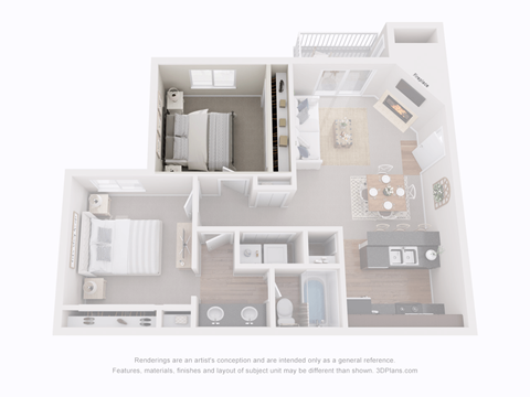 Individual Bed-space Available in our Two Bedroom unit